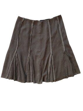 Women's TAPEMEASURE Vertical Seams A-Line Knee-Length Skirt Size 14